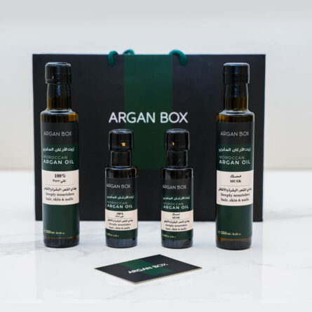 عرض زيت الأرغان المغربي