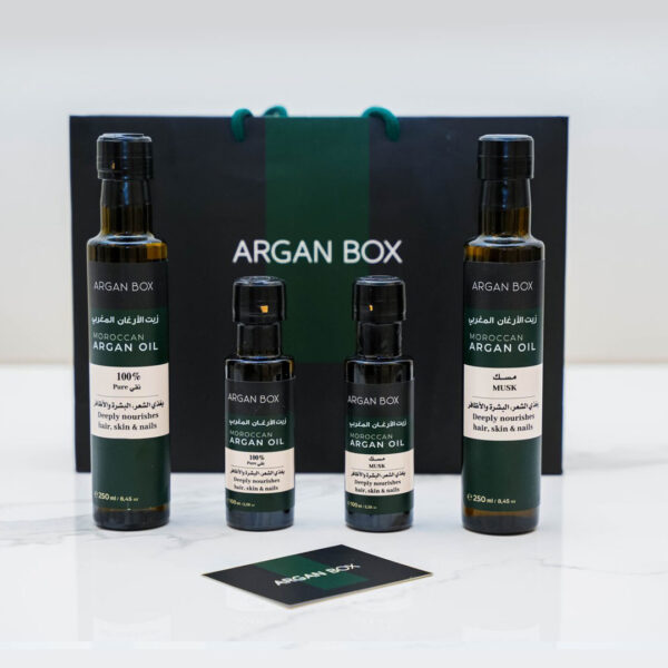 عرض زيت الأرغان المغربي