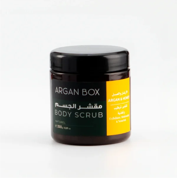 Argan, Honey & Prickly Pear Body Scrub مقشر الجسم بالأرغان والعسل والتين الشوكي