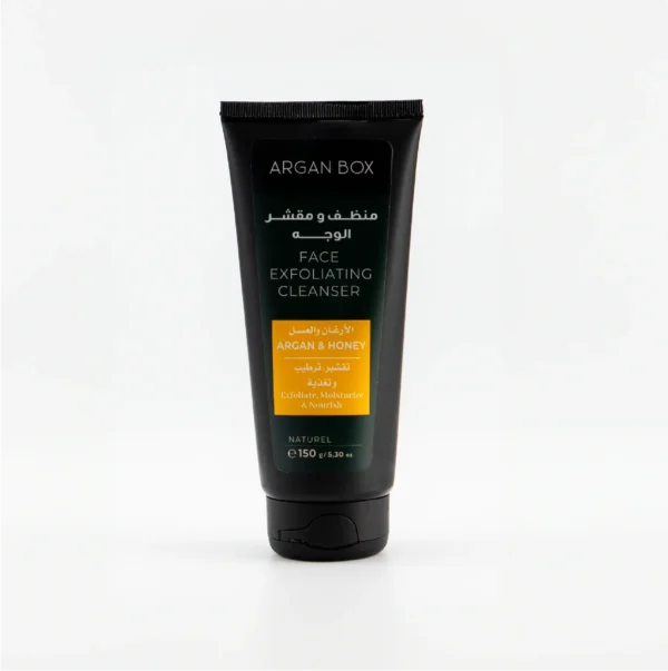 مقشر-الوجه-بالأرغان-والعسل